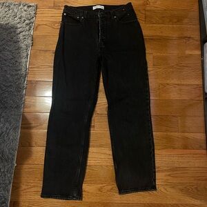 Abercrombie & Fitch Black Straight Jeans